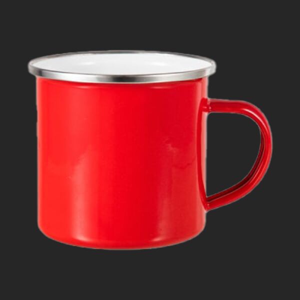 Red Enamel Mug Thumbnail